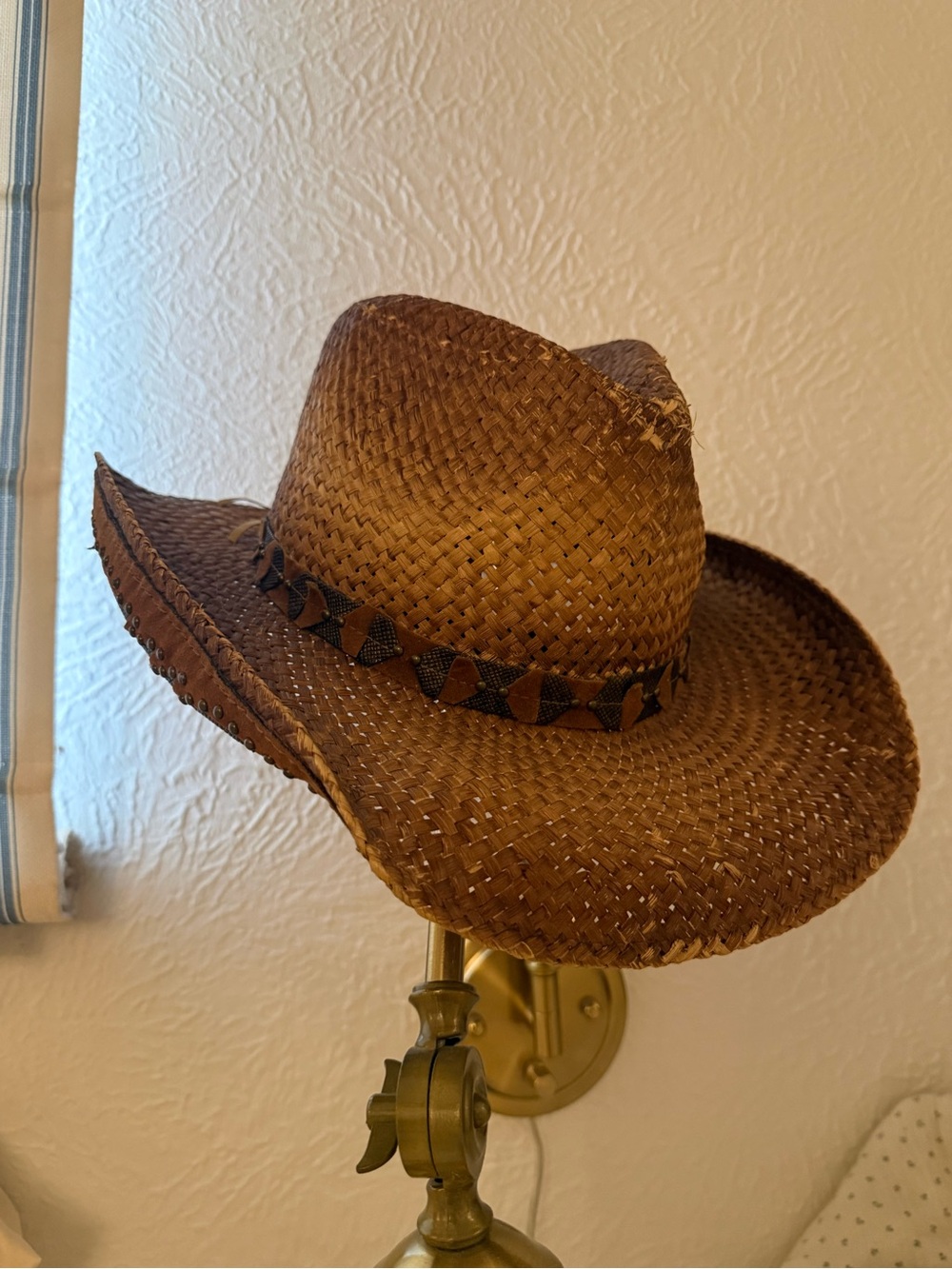 Shyanne 100% straw western/cowboy hat